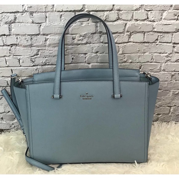 kate spade Handbags - Kate Spade Sky Blue Patterson Drive Geraldine Pebbled Leather Purse